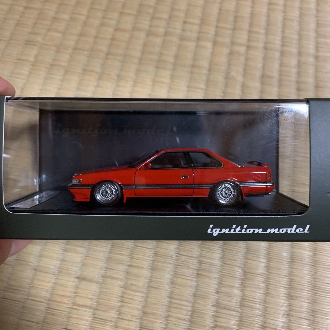 イグニッションモデル 日産レパード レッド 2.0XS 1/43 2.0 レパード