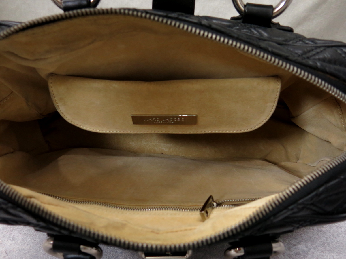 ○超美品○MARC JACOBS マークジェイコブス○キルティング レザー 本革 