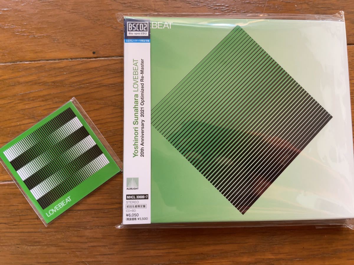 特典付初回限定盤】LOVEBEAT 2021 Optimized Re-Master 砂原良徳 Blu
