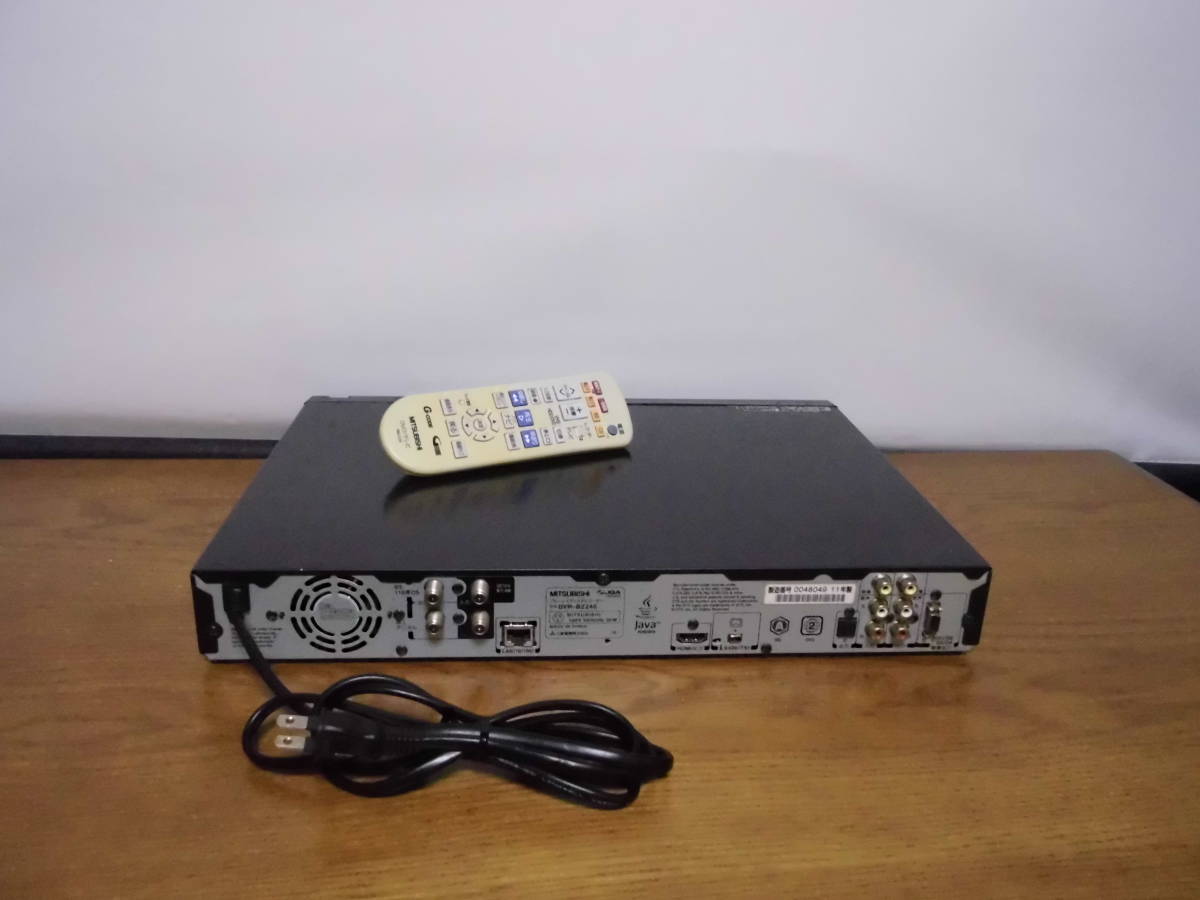 三菱 1TB 2番組同時録画 ブルーレイレコーダー REAL DVR-BZ360 Amazon
