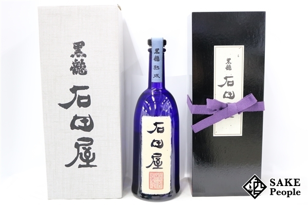 黒龍 石田屋 純米大吟醸 化粧箱付 福井県 2020.11 食品、飲料 アルコール