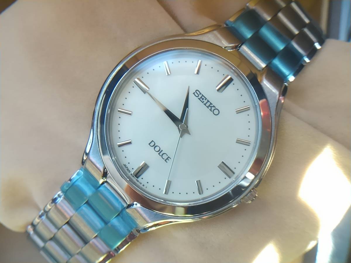 新品未使用　SEIKO DOLCE セイコードルチェ SACM107 8J41　年差クォーツ メンズ腕時計 