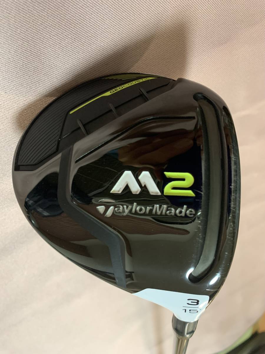 値下げしました/テーラーメイドM2/3W/15°/TM1-217カーボン/SR □□ TaylorMade テーラーメイド M2 FW 3番 15° SR 純正シャフト TM1