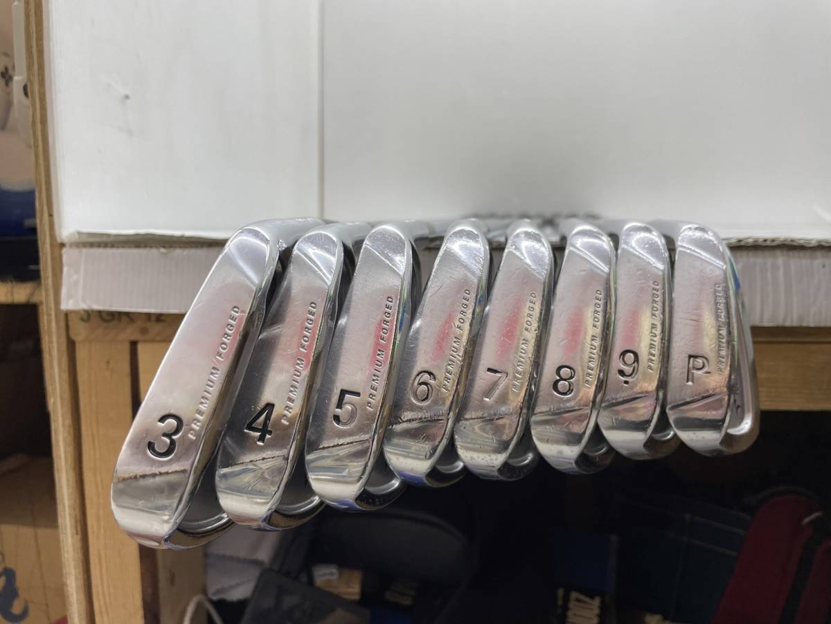 送料無料S33734 BRIDGESTONE TOURSTAGE ブリヂストン ツアーステージ 3＆#12316;9＋P（計8本） X-BLADE CB