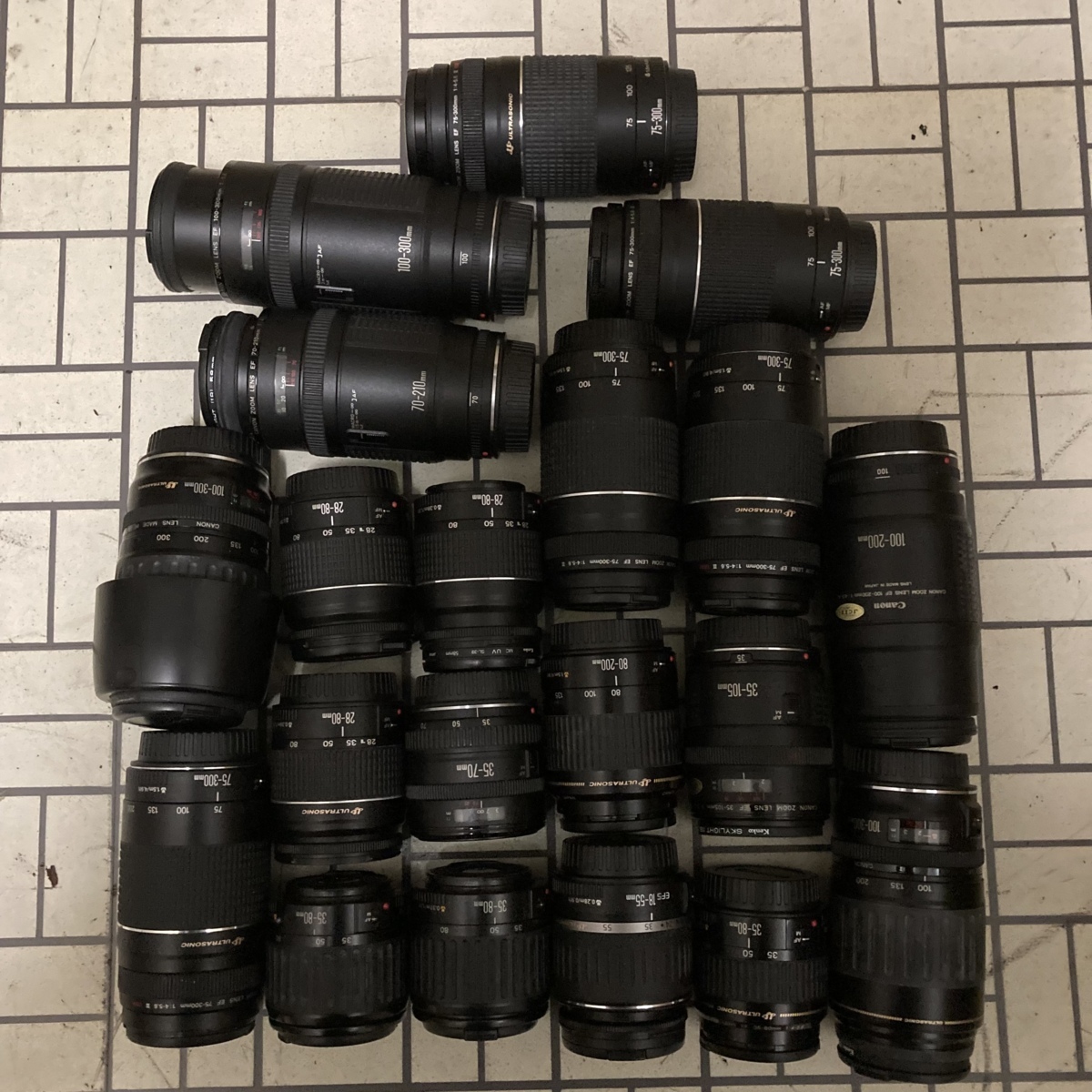 Canon EFレンズまとめ売り 必見！美品含む☆動作品多数☆キャノン Canon EF EF-Sマウントレンズ