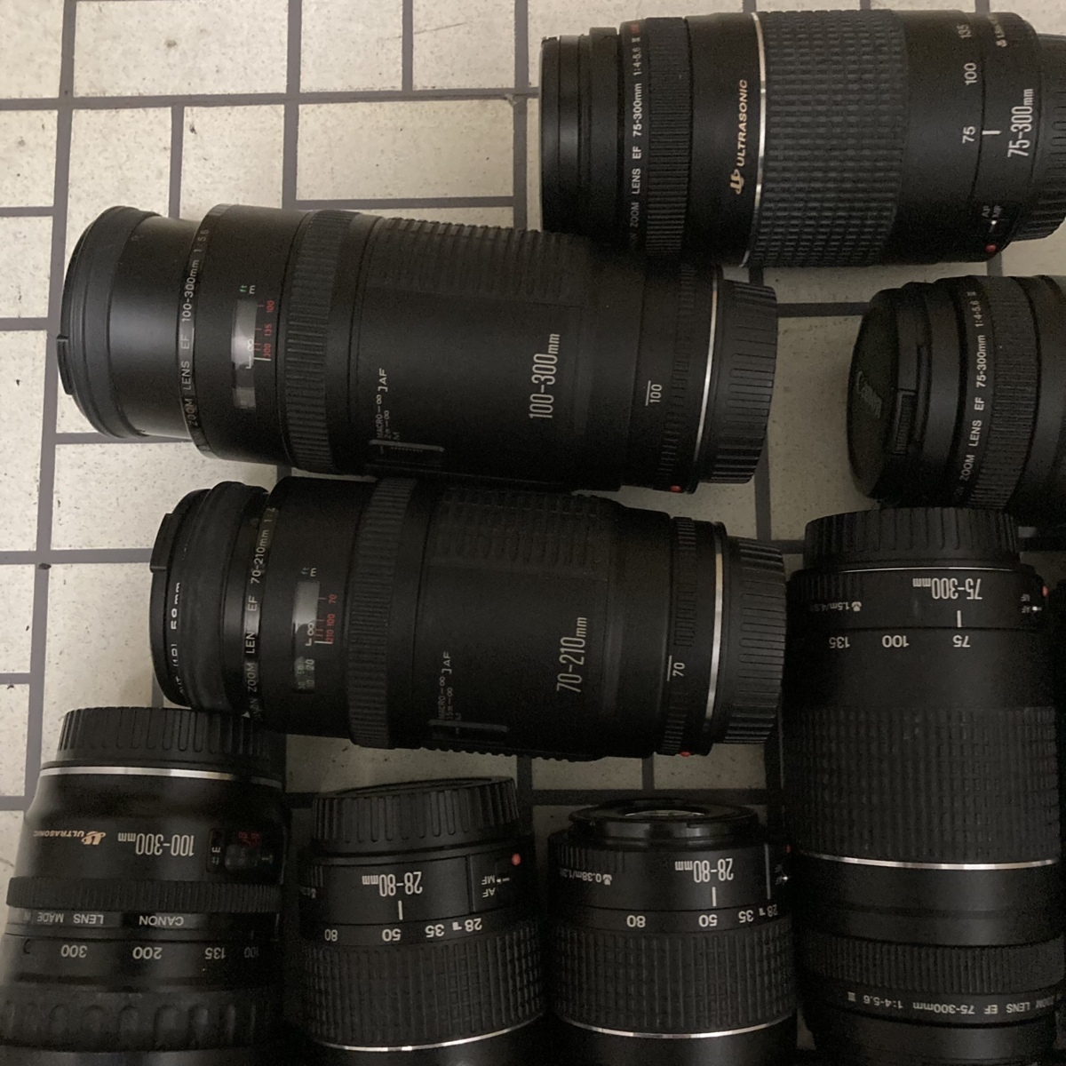 必見！美品含む☆動作品多数☆キャノン Canon EF EF-Sマウントレンズ