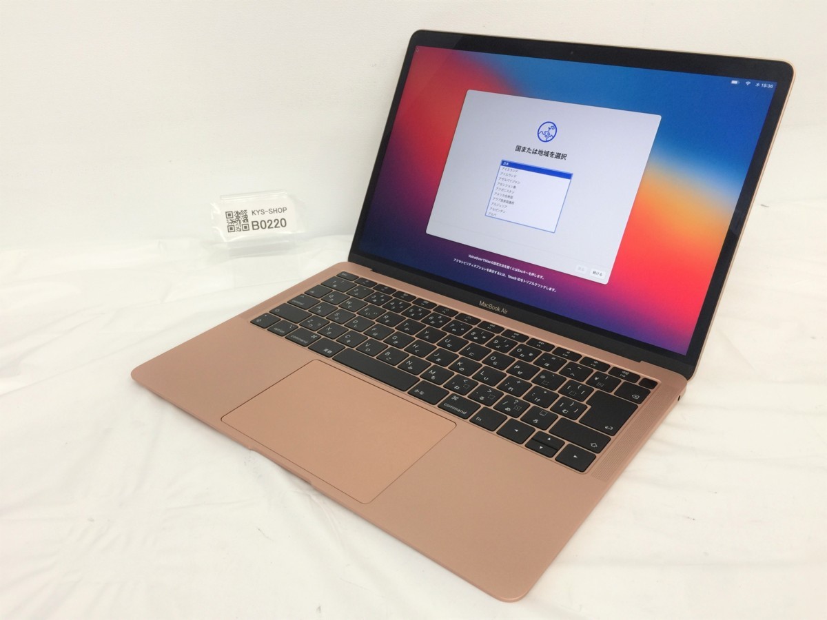 △訳あり1円～/Apple MacBook Air 13-inch 2018 A1932 EMC3184/Core i5 