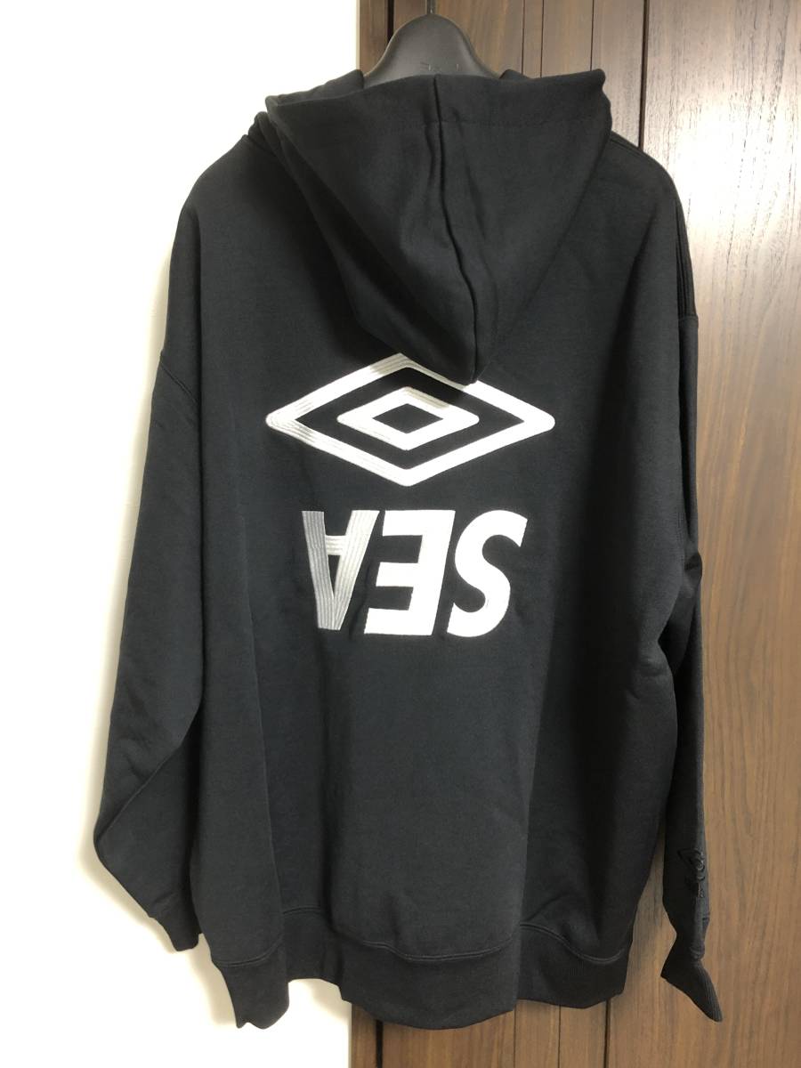 S wind and sea umbro パーカー hoodie WIND AND SEA 23SS UMBRO LOGO ×UMBRO × - ウィンダンシー パーカー⁄M