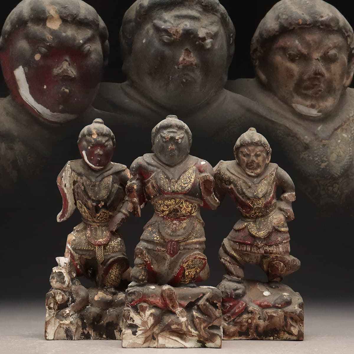 文化遺産オンライン 木造天王立像 木造二天王立像／木造毘沙門天立像 