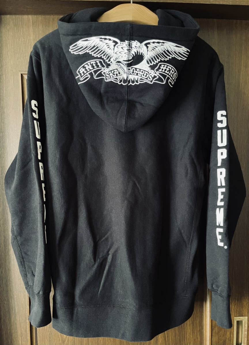 【限定SALE，最新作】 SIZE XL Black Supreme/ANTIHERO フードスウェット シュプリーム Wtaps(パーカ)｜売買されたオークション情報、yahooの商品情報をアーカイブ公開 - オークファン 男性用