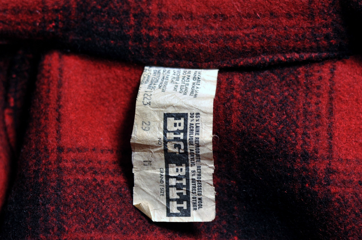 名作ビンテージ カナダ製 Big Bill ビッグビル チェック ウールコート ジャケット M レッド ブラック Optiジップ 猫目ボタン Mサイズ 売買されたオークション情報 Yahooの商品情報をアーカイブ公開 オークファン Aucfan Com