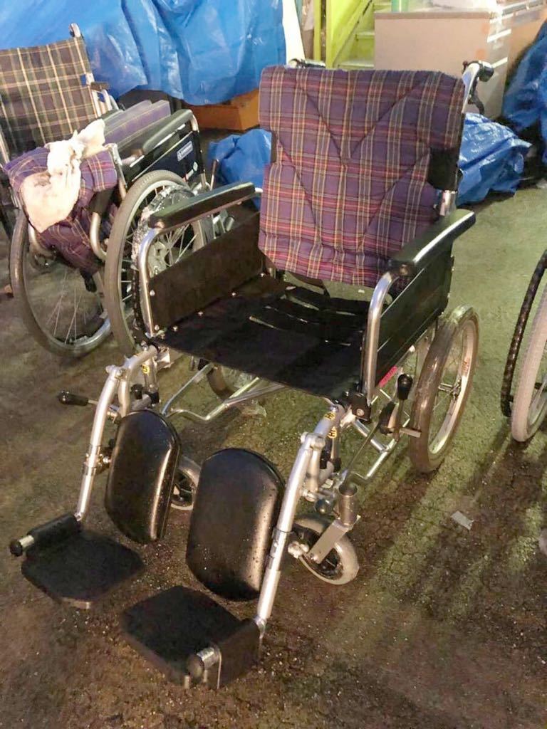 車椅子 カワムラ リクライニング 介助用 折りたたみ車いす KAWMURA