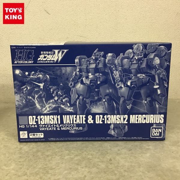 1円～ BANDAI SPIRITS HG 1/144 新機動戦記ガンダムW ヴァイエイト＆メリクリウス HG 1&frasl;144 BANDAI hgの通販 バンダイ 1&frasl;144|ハードオフ公式通販オフモール|1080280000009616