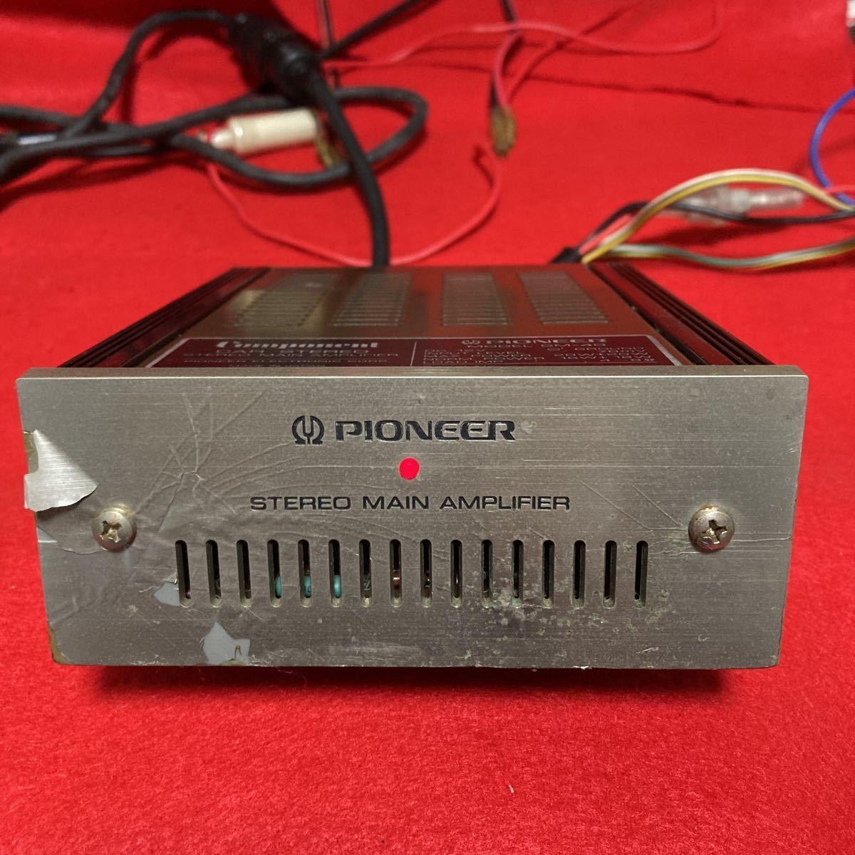Pioneer ロンサムカーボーイ 旧車 カセット アンプ ジャンク品