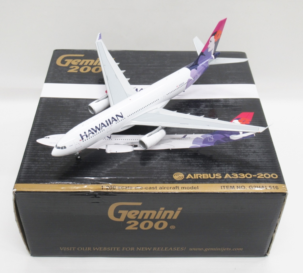 HOT，大人気 GeminiJets 1/200 A330-200 ハワイアン航空 N382HA