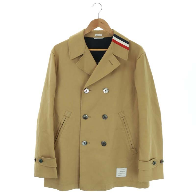 トムブラウン THOM BROWNE ダブルトレンチコート スプリング
