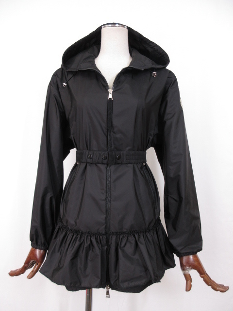 超美品【モンクレール MONCLER】SARCELLE フード付き フリルデザイン  
