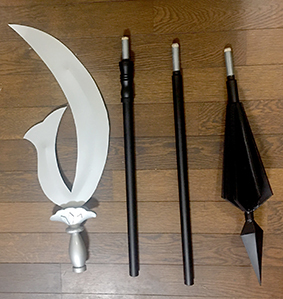 コスプレ小道具☆セーラーサターン☆土萌ほたる☆武器☆沈黙の鎌【改 
