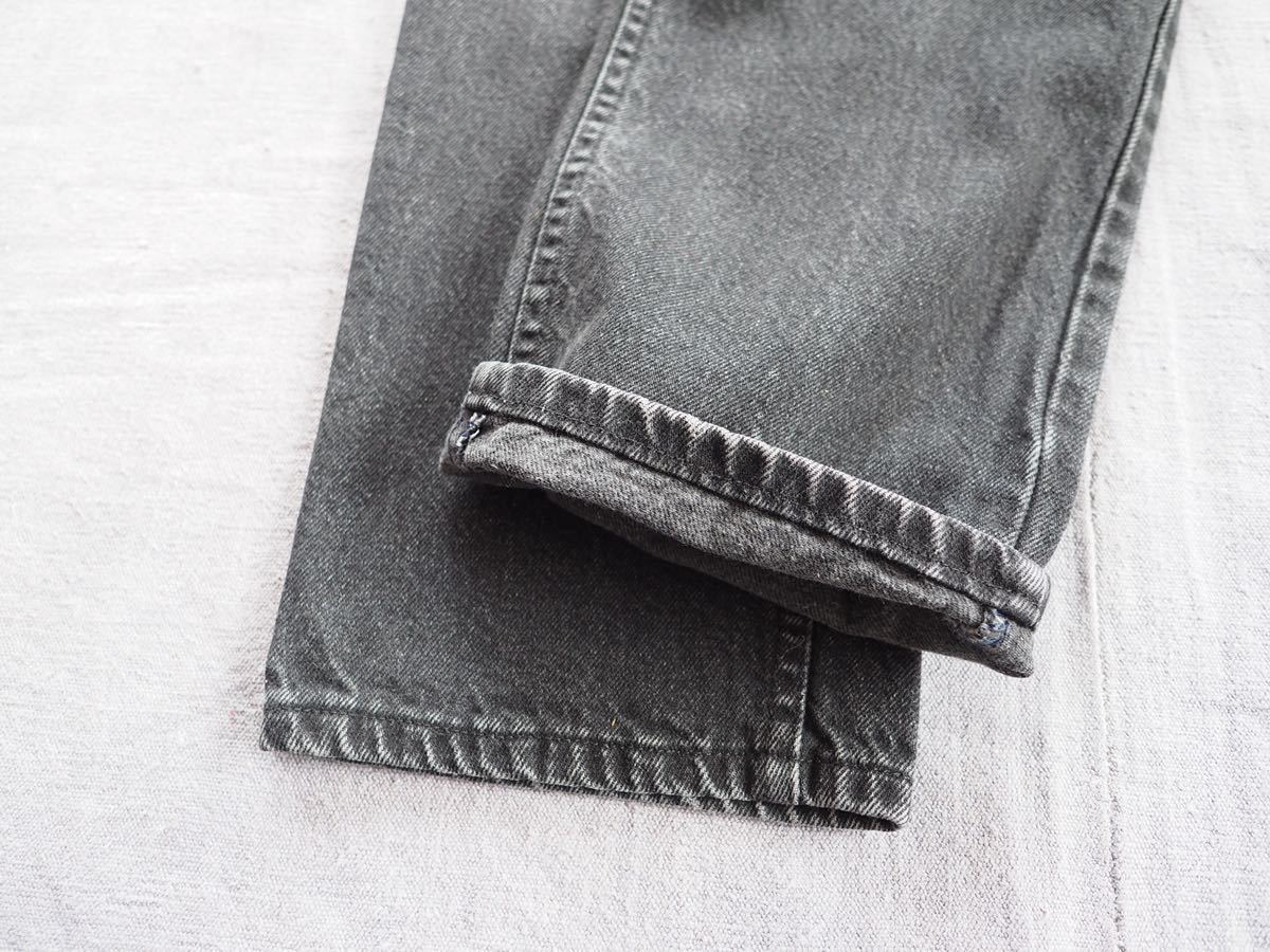 90s USA製 Lee 200-8908 ブラックデニムパンツ w34 ビンテージ 