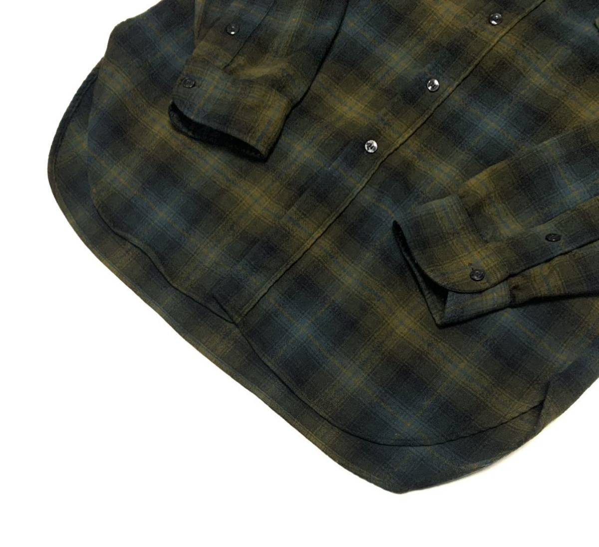 PENDLETON ペンドルトン オンブレ シャドー チェック シャツ 長袖 