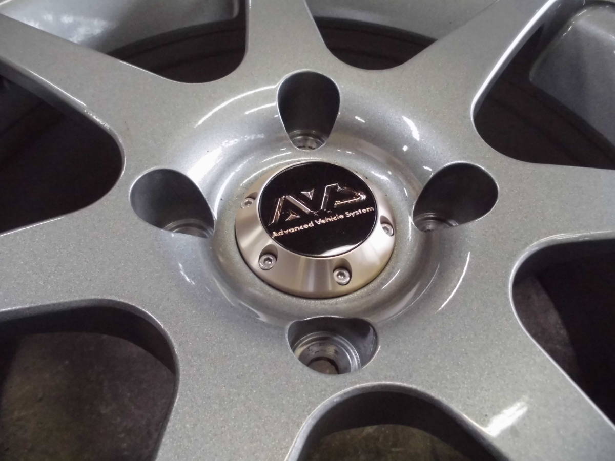 AVS MODEL7 17インチアルミ 7J 1本のみ 4穴 PCD114.3 ＋45 YOKOHAMA 