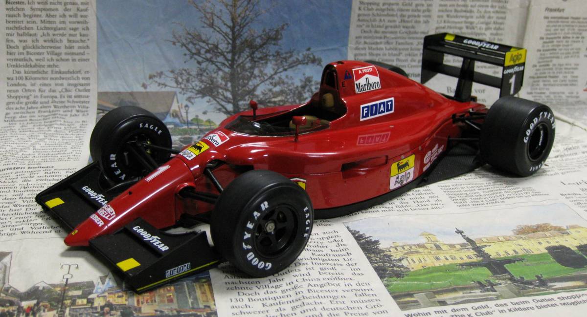 ☆激レア絶版☆EXOTO*1/18*Ferrari 641/2 #1 1990 Mexican GP*Alain