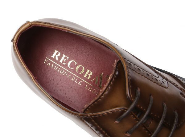 本革 ビジネスシューズ 牛革 防水 防臭 履き心地良い 紳士靴 レザーシューズ ビジネス商談 革靴 冠婚葬祭 3210-6 ブラウン 26.5cm/43 ビジネスシューズ メンズ 本革 履き心地良い 蒸れにくい 外羽根