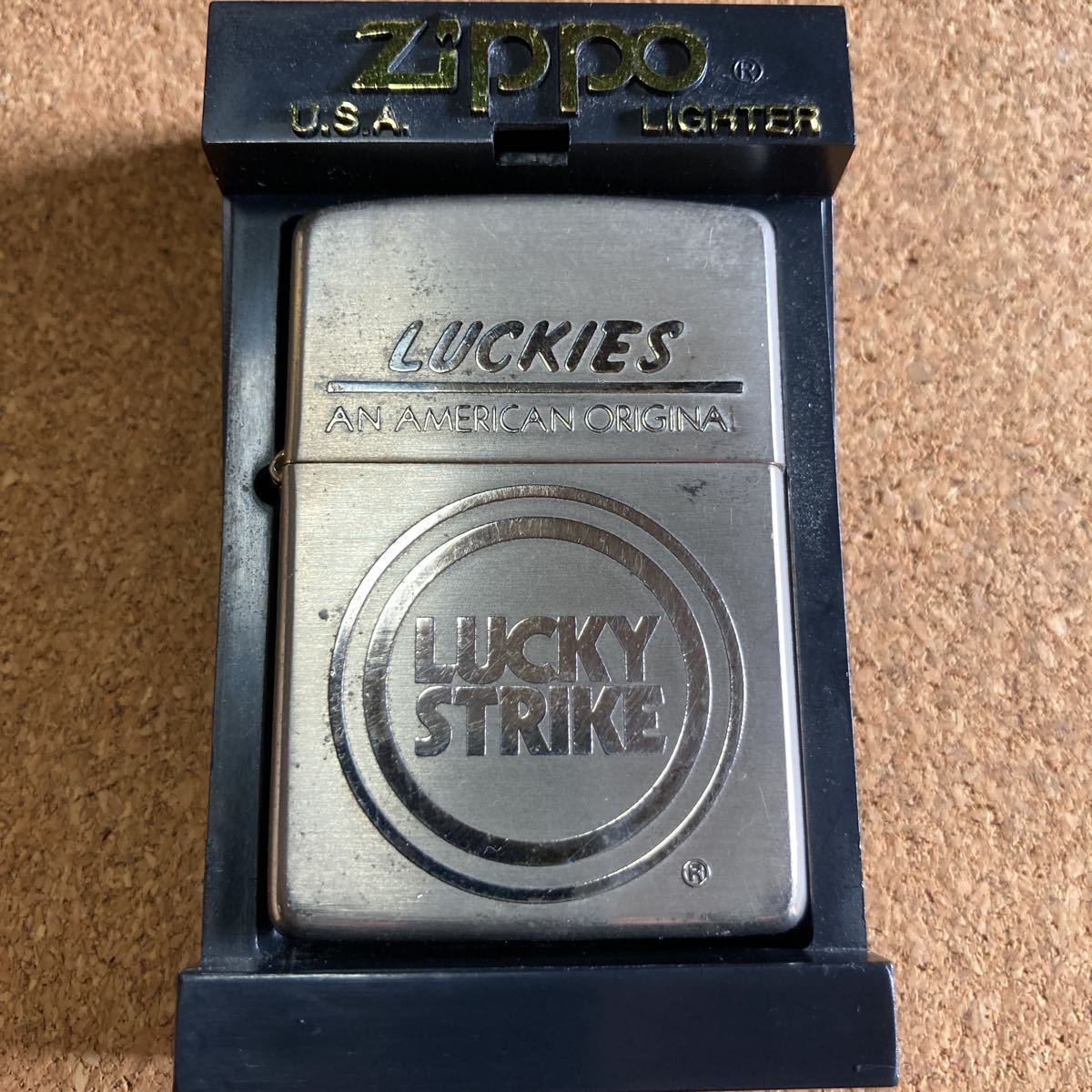 超希少 ラッキーストライク zippo 1994年製 懸賞品 ZIPPO オイル 