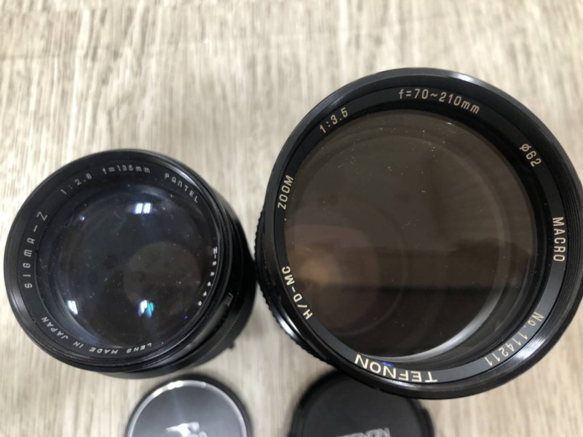 値下げ中Minolta SR-T Super 一眼レフカメラ 望遠レンズ付き