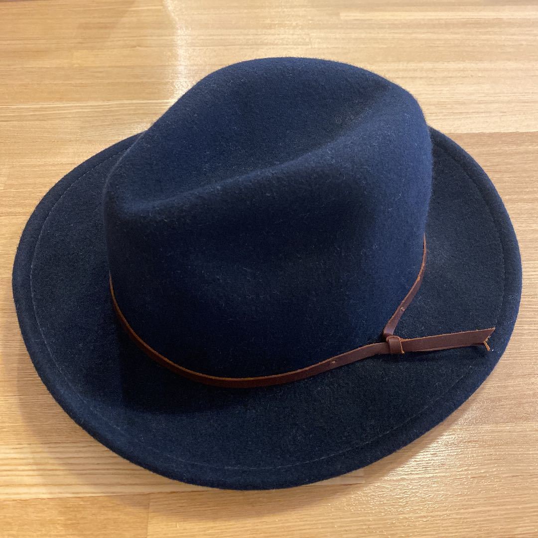 【お得，低価】 Yellow108 Luke Fedora Hat. Navy/サイズL 中折れハット フェルトハット 中折れ(その他)｜売買されたオークション情報、yahooの商品情報をアーカイブ公開 - オークファン その他