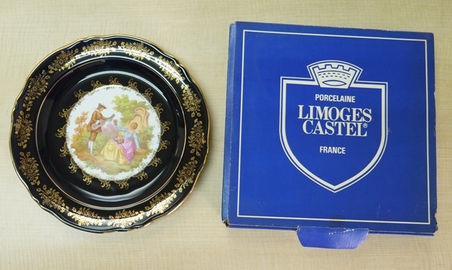 LIMOGES CASTEL リモージュキャッスル 22K GOLD 金彩 プレート お皿
