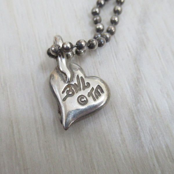 美品 bwl Bill Wall Leather ビルウォールレザー Gothic heart charm