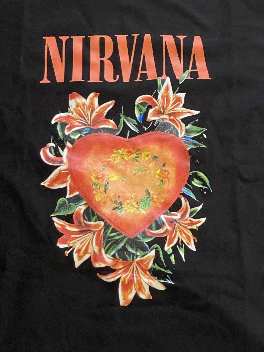 Heart Box NIRVANA Shaped ニルヴァーナ Nirvana heart Tシャツ - XL