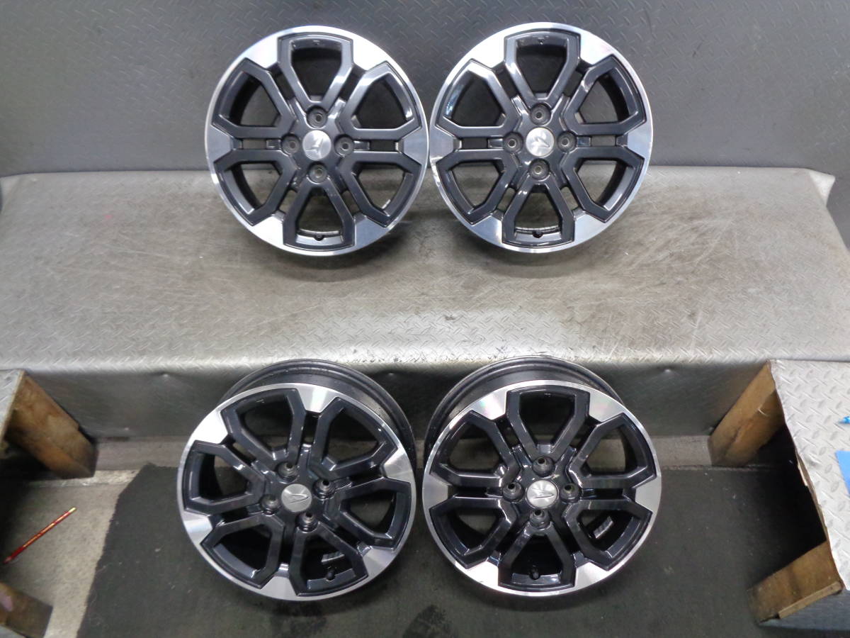 L16☆ LA700S/ウェイク 純正アルミホイール 4本セット 15インチ/4.5J/+45/