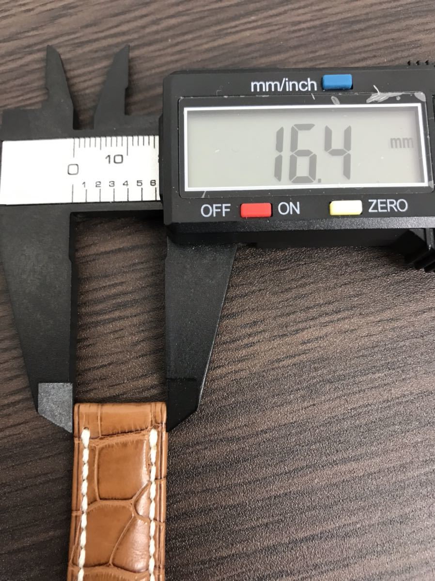 107 未使用！ ロレックス デイトナ 革ベルト レザー ベルト バンド