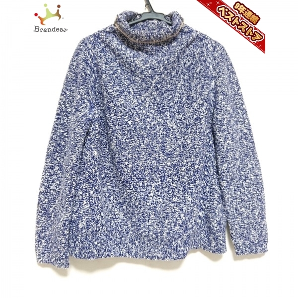 【大得価】 ポールスミス PaulSmith 長袖セーター サイズM - ネイビー&times;白&times;ライトブラウン レディース ハイネック トップス(その他)｜売買されたオークション情報、yahooの商品情報をアーカイブ公開 女性用