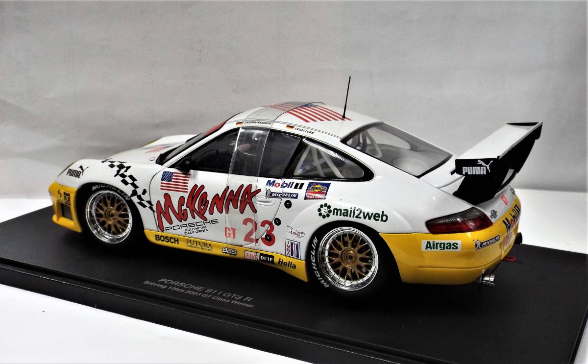 オートアート】1/18 ポルシェ 911(996) GT3 R #23 2003年セブリング12h