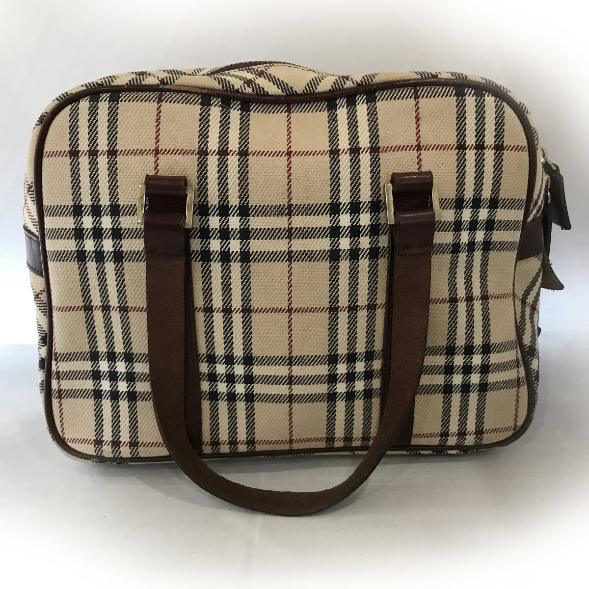 □Burberrys バーバリー 小さめバッグ 約W24×H18.5×D5～10（cm） ノバ 
