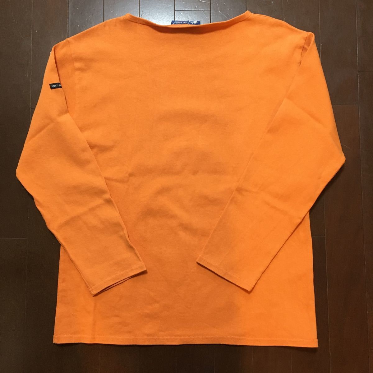 SAINT JAMES バスクシャツ madeinFRANCEオレンジ5サイズ！検セント 