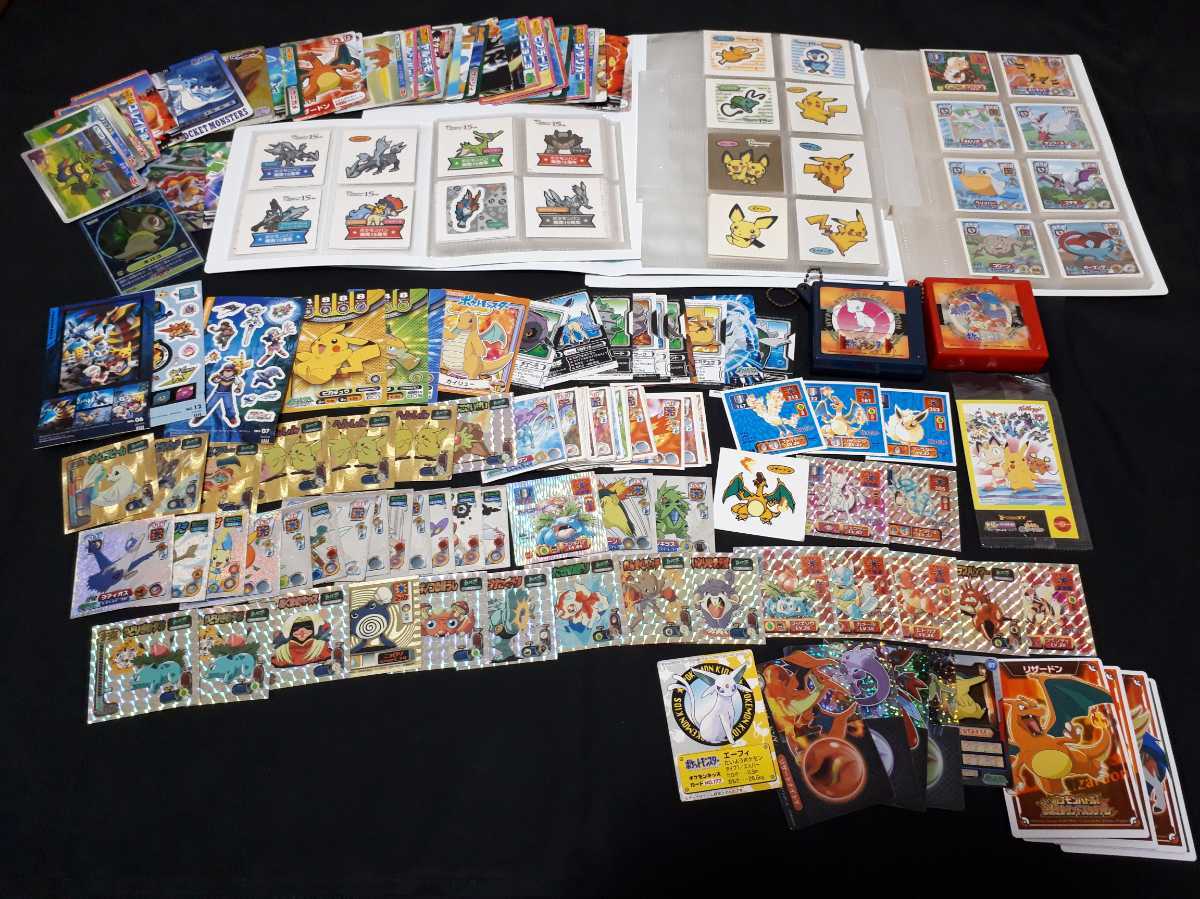 希少 当時物 ポケモン グッズ シール カードダス アマダ ポケモンパン