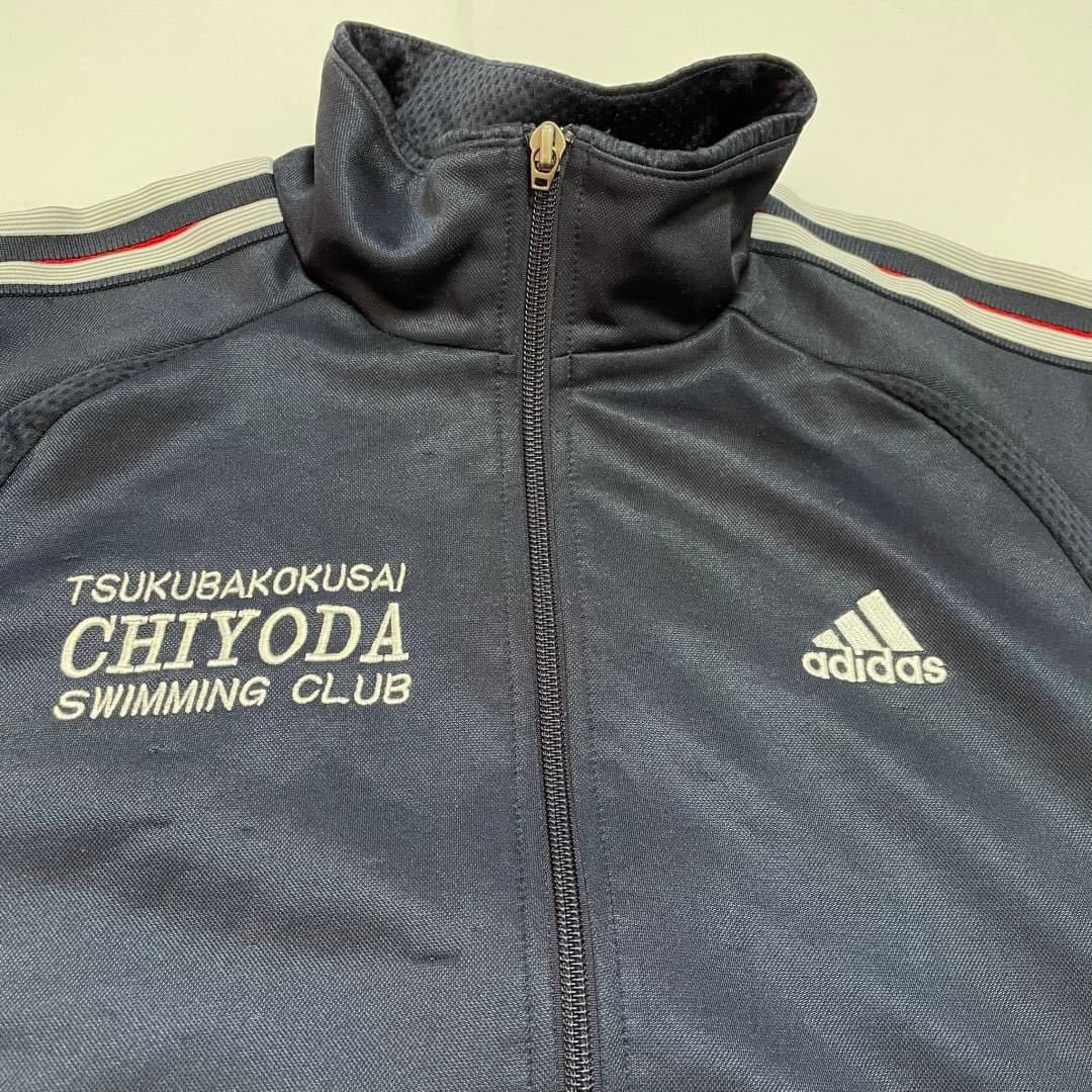 adidas アディダス つくば国際千代田スイミングクラブジャージ 