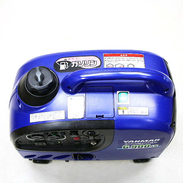 ヤンマー インバーター発電機 G900iS★軽量★災害★レジャー★キャンプ 66 中古】ヤンマー YANMAR G900is インバーター発電機