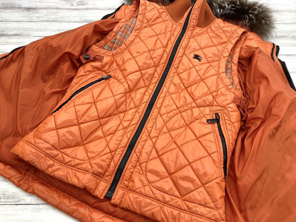BURBERRY BLACK LABEL バーバリーブラックレーベル ダウンジャケット 