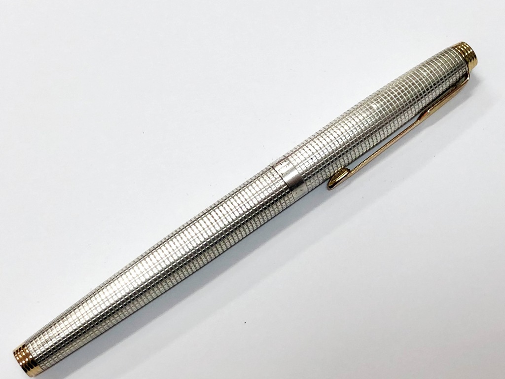  PARKER/パーカー スターリングシルバー ペン先14K 万年筆 品(パーカー)｜売買されたオークション情報、yahooの商品情報をアーカイブ公開 - オークファン パーカー