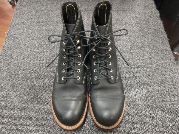 RED WING 11年製 #8114 IRON RANGER BLACK HARNESS レッドウィング 