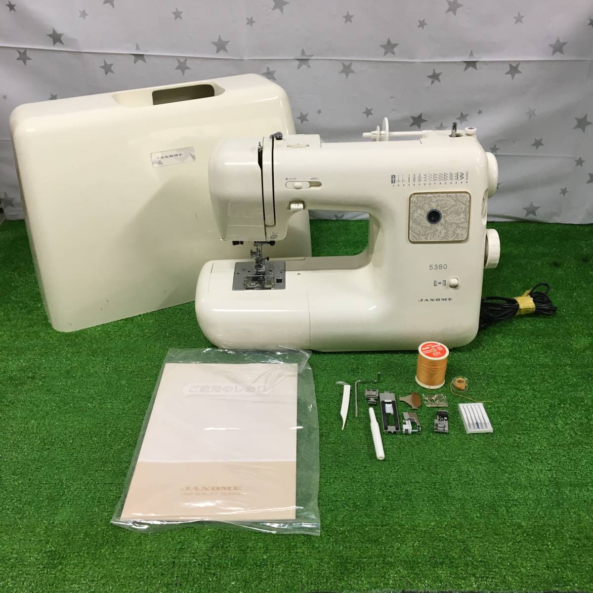 JANOME】 ジャノメ 悩ましい ハンドクラフト ミシン 751型 5380 