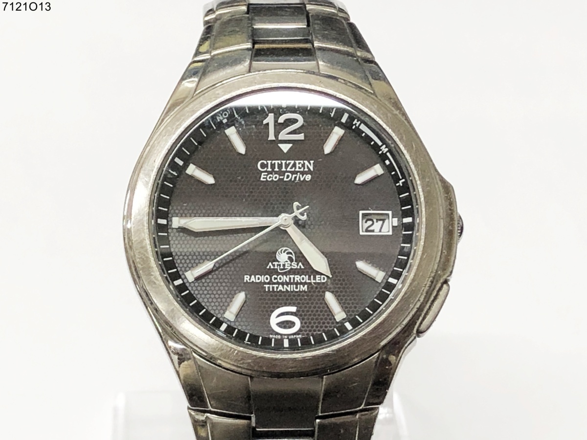 ☆稼働品◎ CITIZEN シチズン ATTESA アテッサ Eco-Drive エコドライブ 