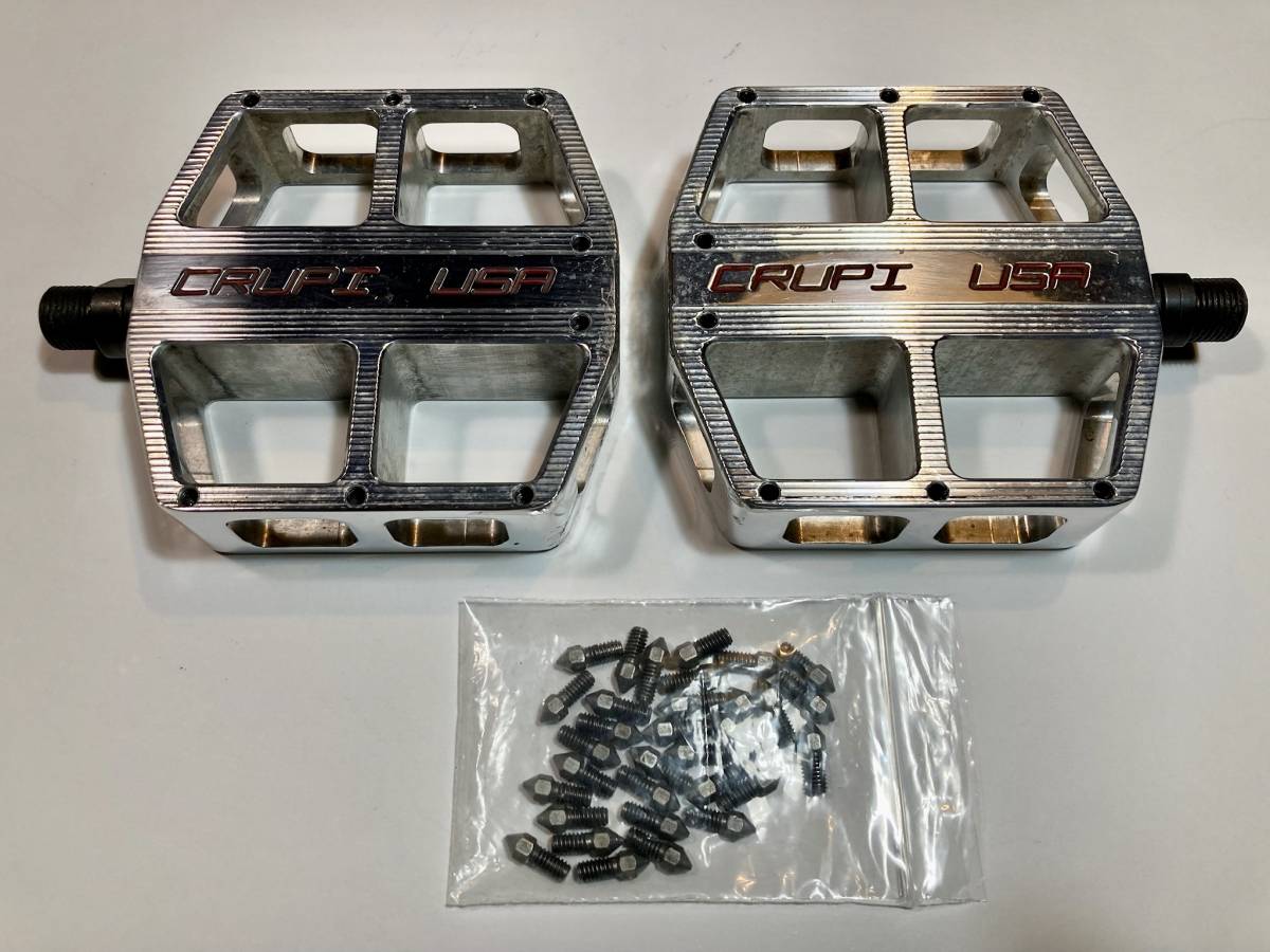 クルッピ CRUPI USA プラットフォームペダル 中古 (検 Chris King Paul 