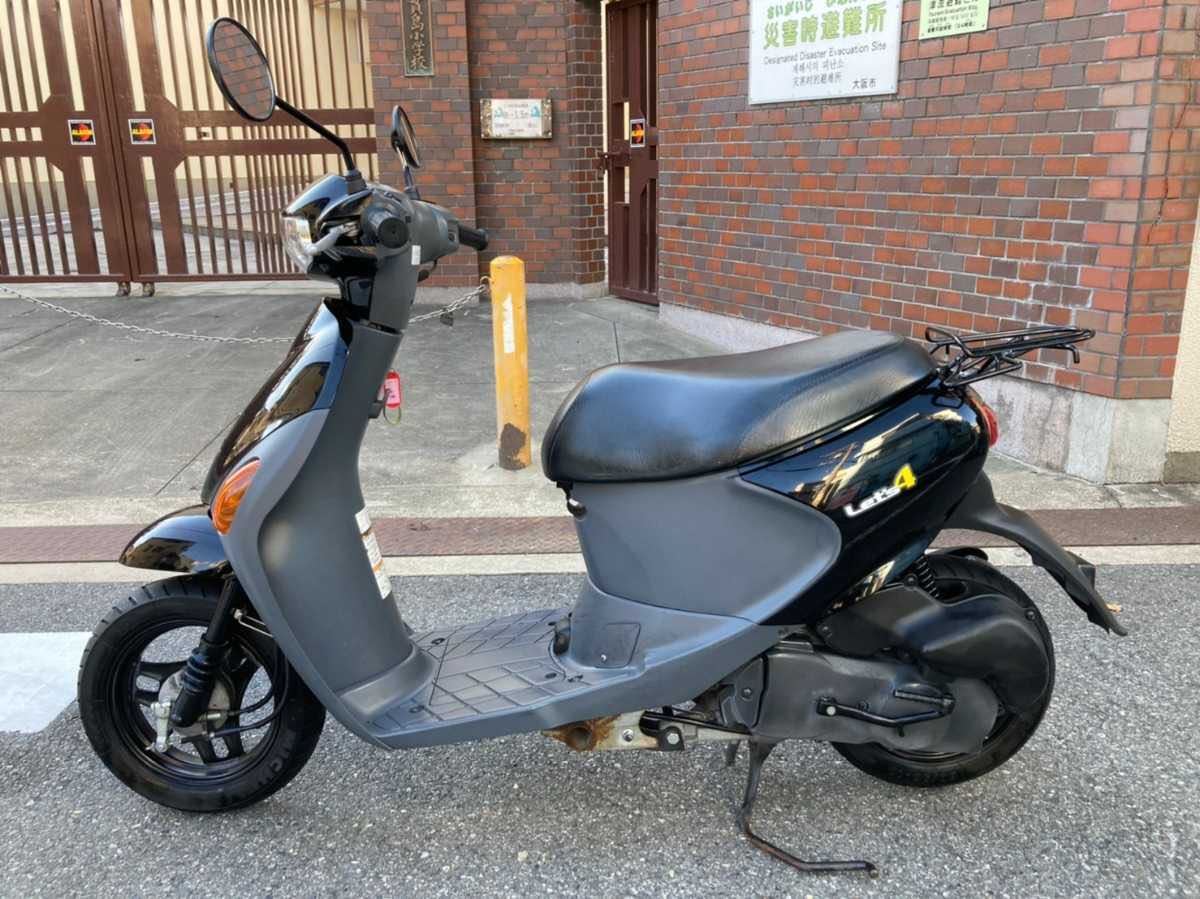 大阪市発☆スズキ☆レッツ4☆Let's☆自賠責保険付き☆好調☆全国配送OK☆