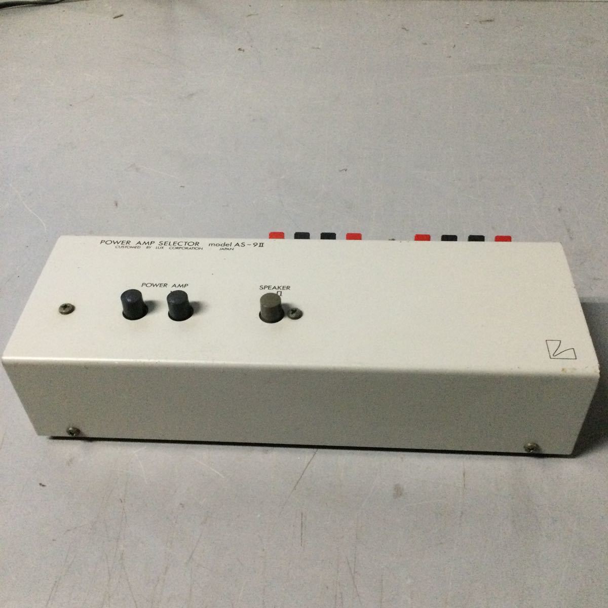 LUXMAN パワーアンプセレクター AS-9II LUXMAN ラックスマン - AS-9 AS-9II パワーアンプセレクター as-9」の